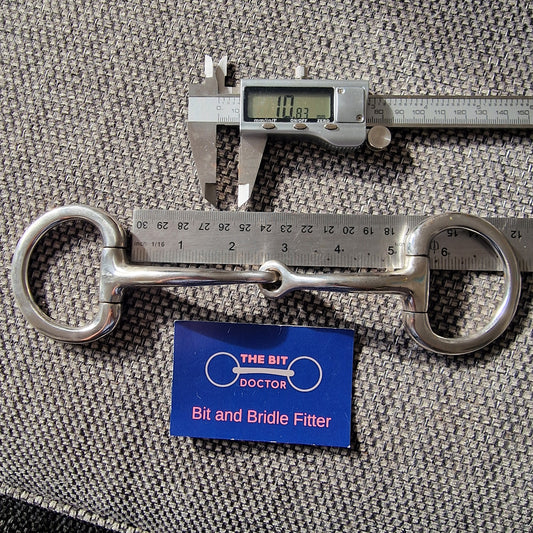 5" horsemanship saddery orbit eggbutt snaffle Bit B1439