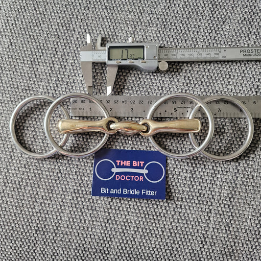 5.5" Sprenger KK lozenge wilson snaffle Bit B1263