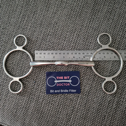 5.5" WTP normal plate 2-ring universal gag Bit B1837
