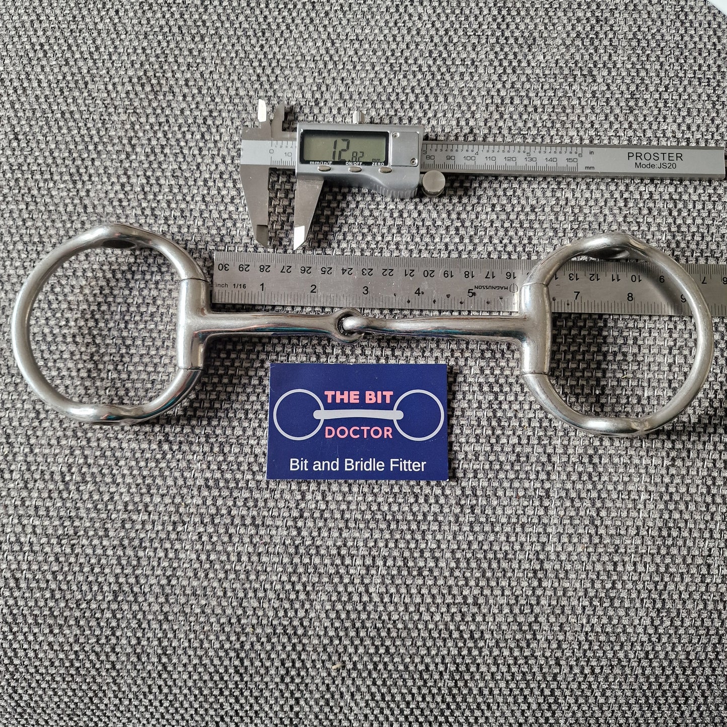 5.75" jointed cheltenham gag Bit B1541