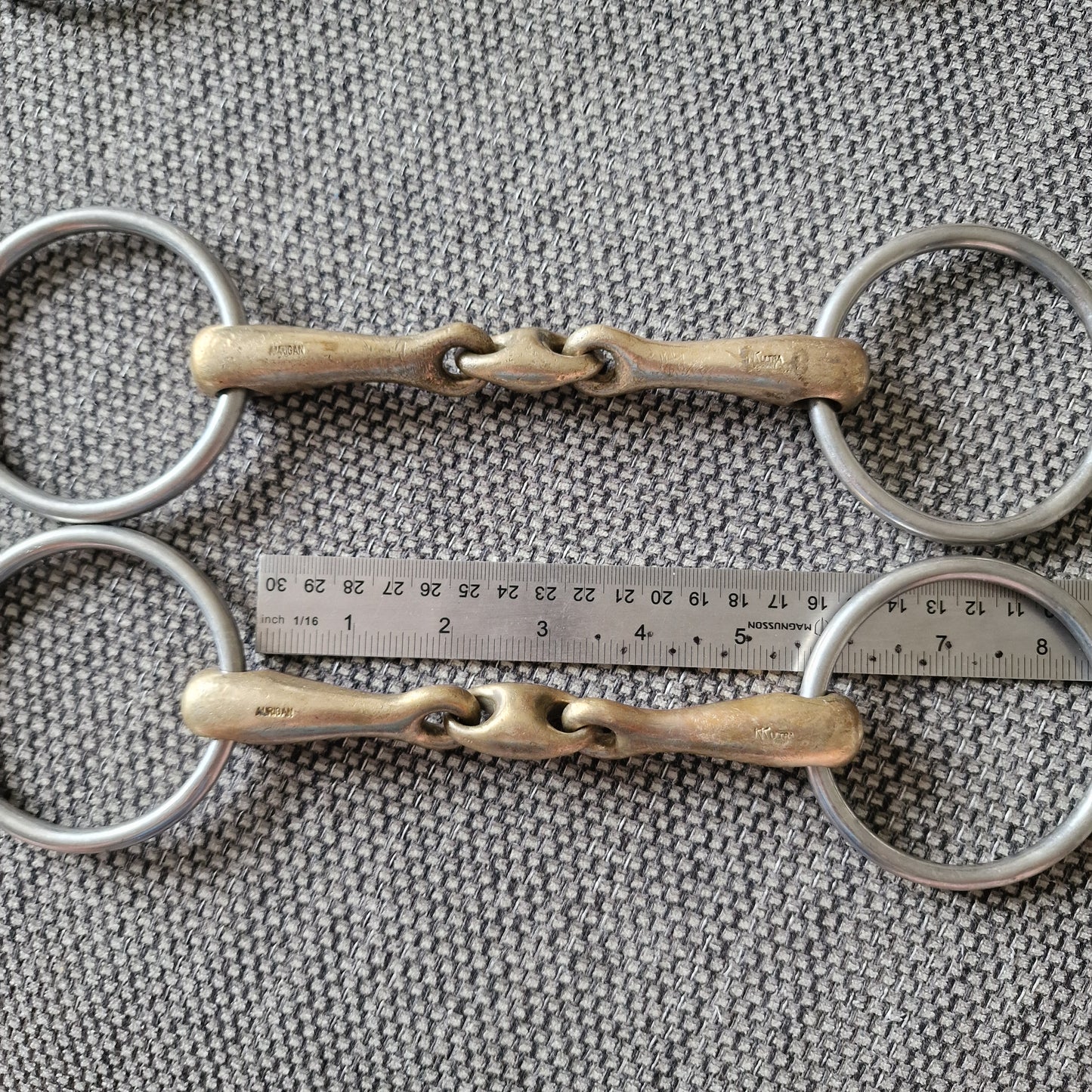 5.5" sprenger kk ultra lozenge loose ring snaffle Bit B1804