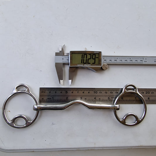 5.25" Fylde magic cambridge port wilkie Snaffle bit B733