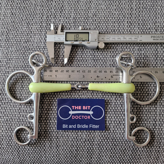 5.5" happy mouth style jointed pelham Bit B1607
