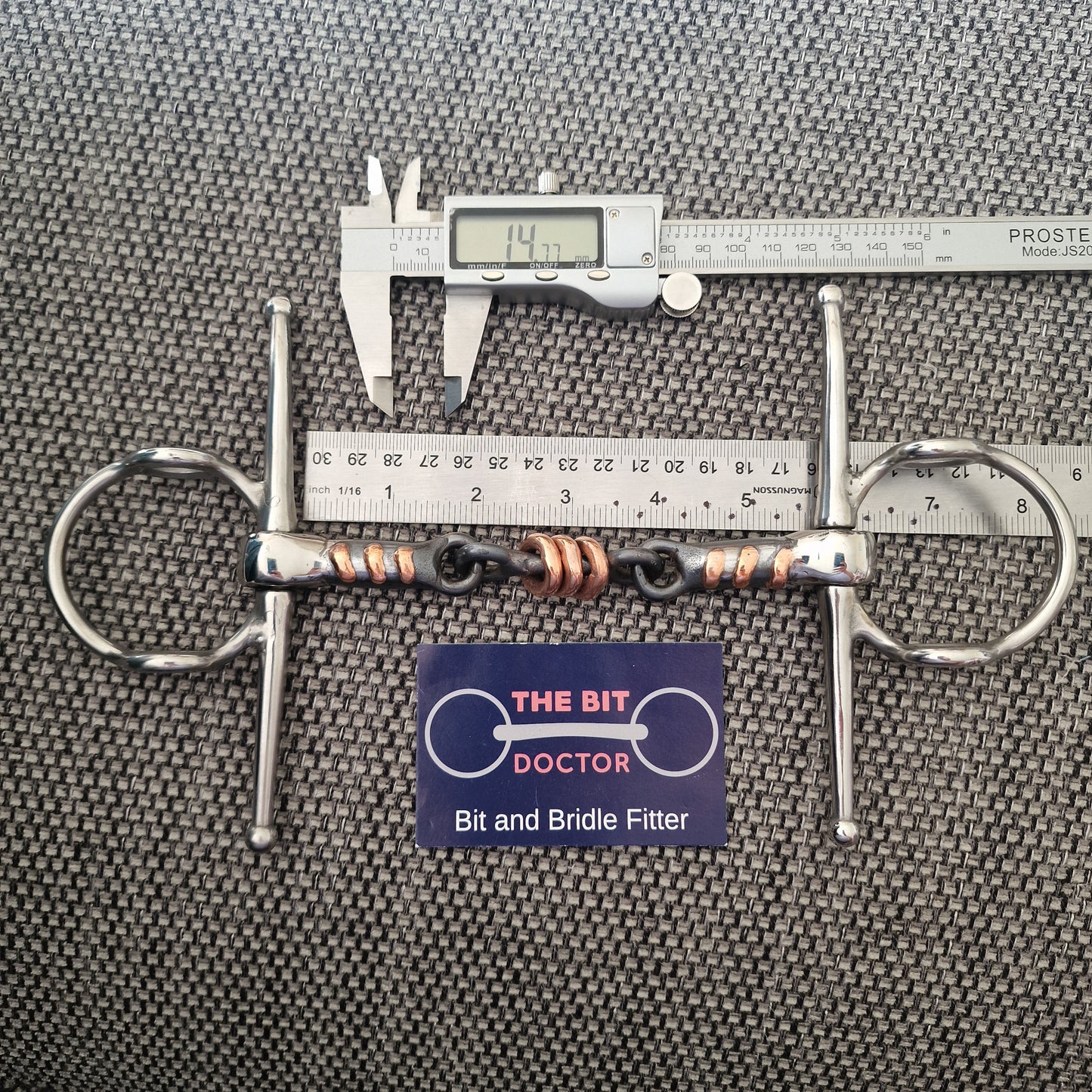 5.5" custom made tom thumb scrob nelson gag Bit B1497