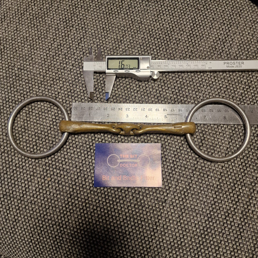 5.75" Sprenger KK Ultra Loose Ring Lozenge snaffle bit B532