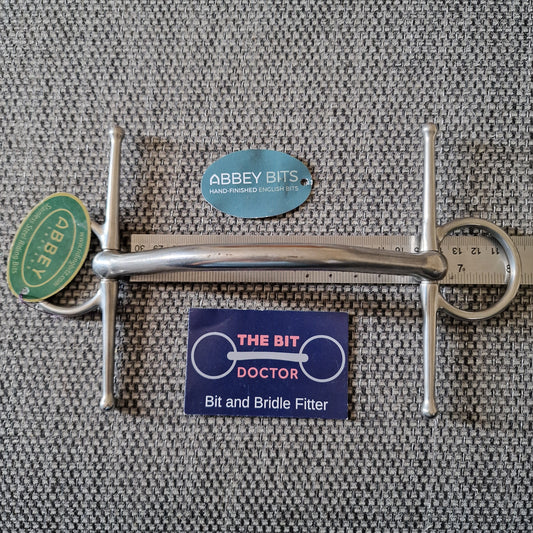 5.75" new abbey custom informed designs symmetry mullen full cheek snaffle Bit B1366