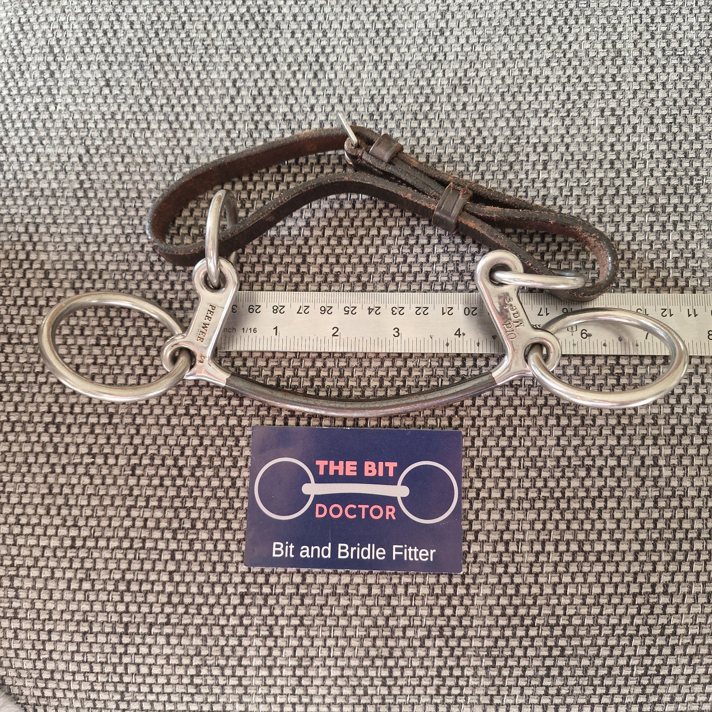 Small peewee snaffle bit B963