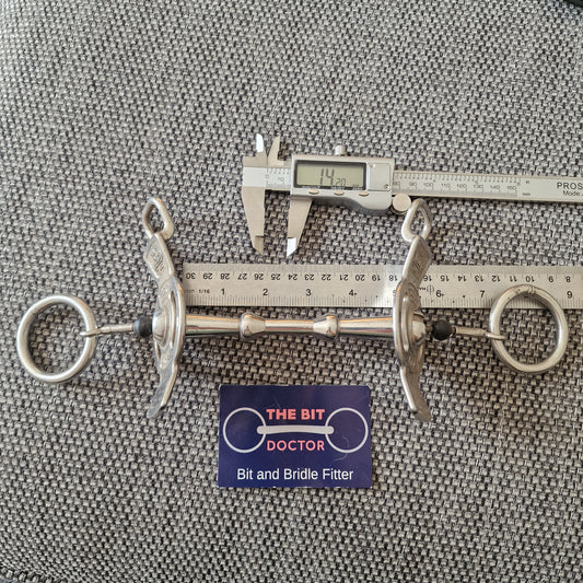 4.75" new wellep double jointed snaffle bit B487