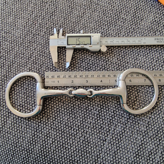 5" sprenger lozenge eggbutt snaffle bit B1064