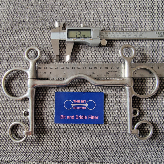 6" ported pelham Bit B1614