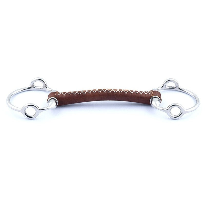 Jump'In leather cheltenham gag Bit