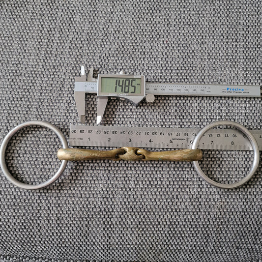 5.75" sprenger RS dynamic loose ring lozenge snaffle bit B575