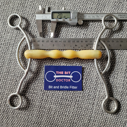 5.5" happy mouth mullen american gag bit B816