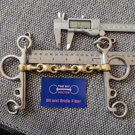 5.5 copper waterford pelham bit B615