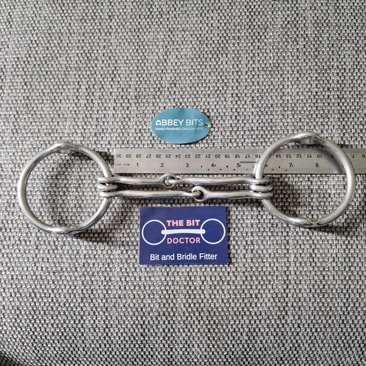 5.5" new Abbey custom w-mouth barrie balding gag bit B576