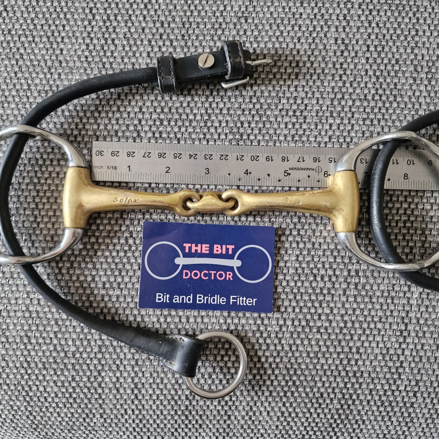 6" neue schule tranz angle lozenge cheltenham gag bit B128