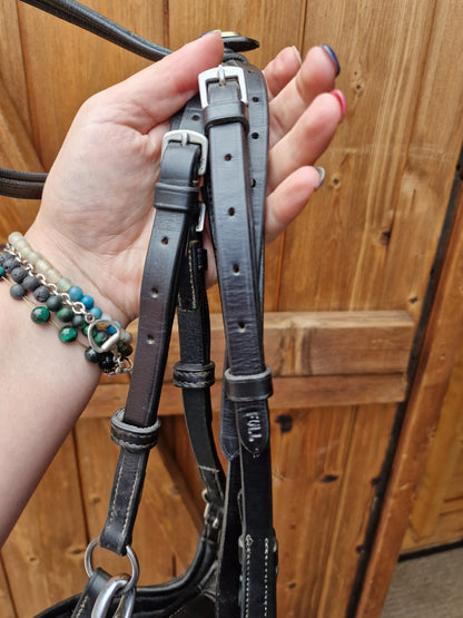 PS of Sweden pioneer black full bridle A50