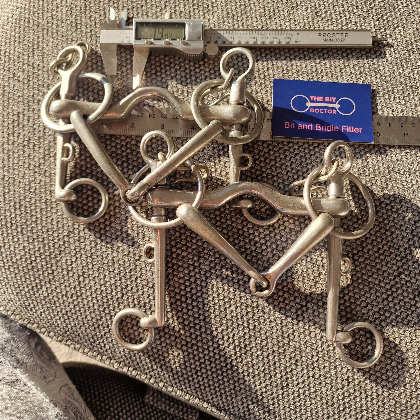 5" double weymouth set bit B206