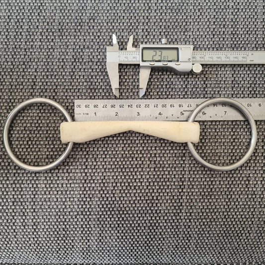 5" Sprenger Duo flexi mullen loose ring snaffle Bit B977