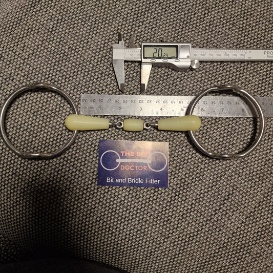 5" new happy mouth lozenge balding gag Bit B1162