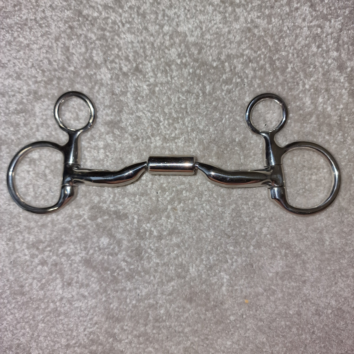TBD Be Gentle Barrel low port Hanging Cheek Bit