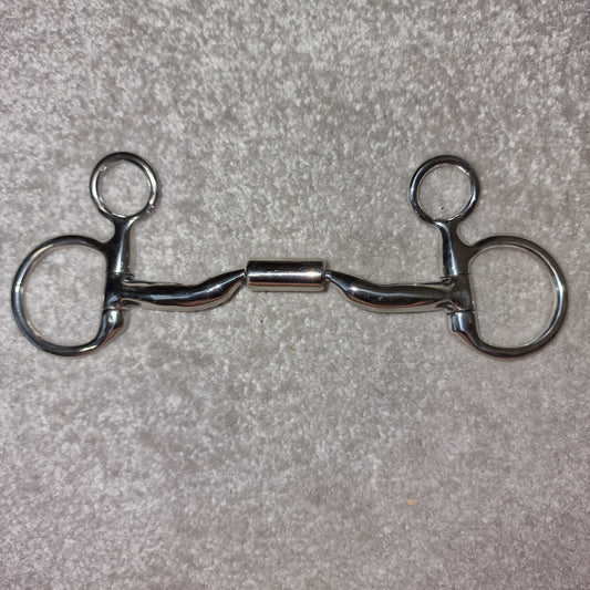 TBD Be Gentle Barrel low port Hanging Cheek Bit