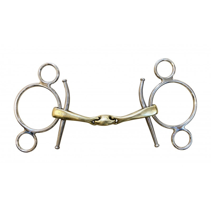 Jump'in Copper lozenge fulmer Universal gag bit