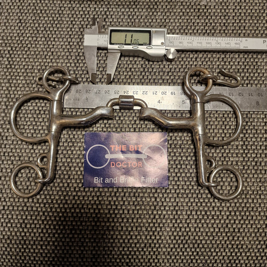 5" myler mb27-pb correctional barrel pelham bit B949