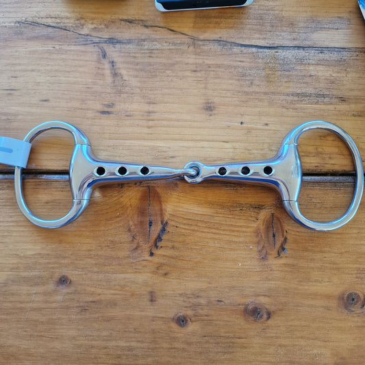 5.5" new TBD flute windsucker jointed eggbutt snaffle Bit B1851