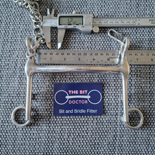 5.5" curved mullen weymouth Bit B1473