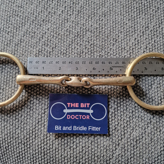 5.75" sprenger kk ultra lozenge loose ring snaffle Bit B1801