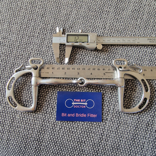 5.75" uxeter Kimblewick jointed bit B505