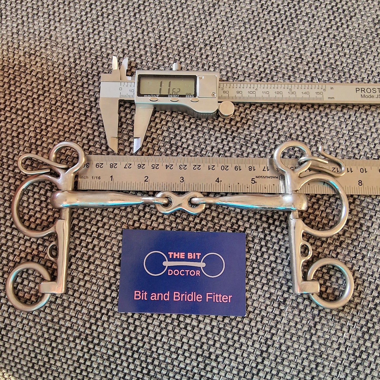 5.75" fylde french link baby pelham Bit B1347