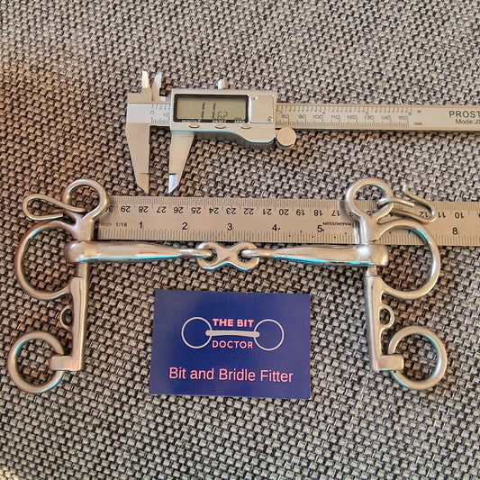 5.75" fylde french link baby pelham Bit B1347