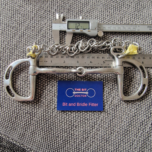 5.5" Uxeter kimblewick jointed bit B262