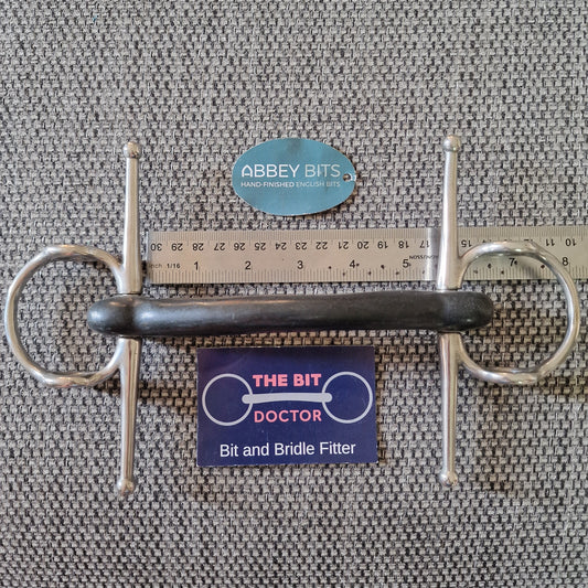 5.25" new abbey custom vulcanite mullen nelson gag Bit B1542