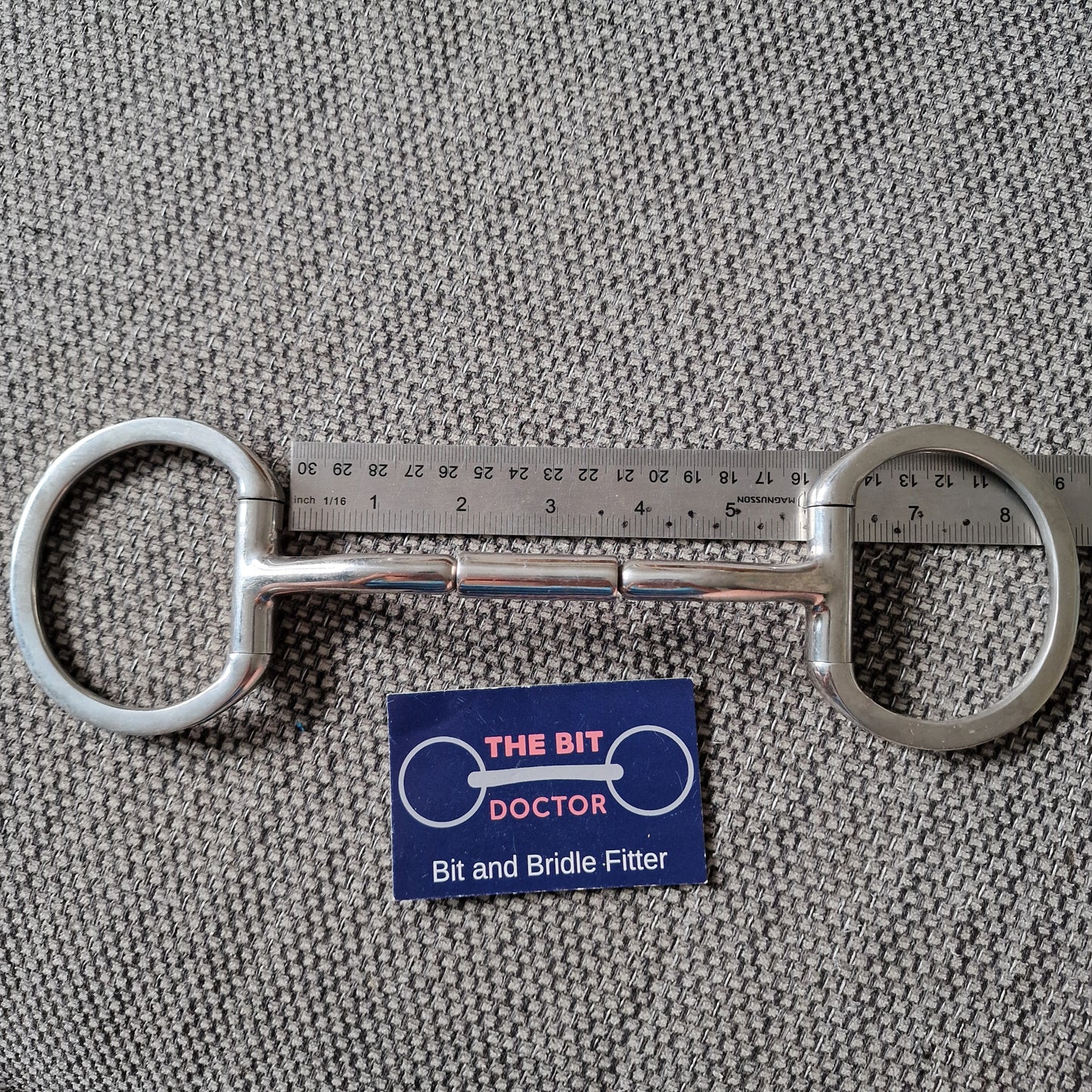 5.5" myler mb32 mullen barrel eggbutt snaffle Bit B1841
