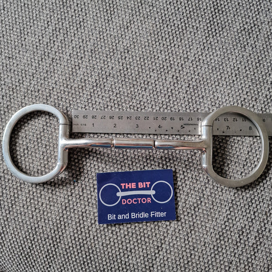 5.5" myler mb32 mullen barrel eggbutt snaffle Bit B1841