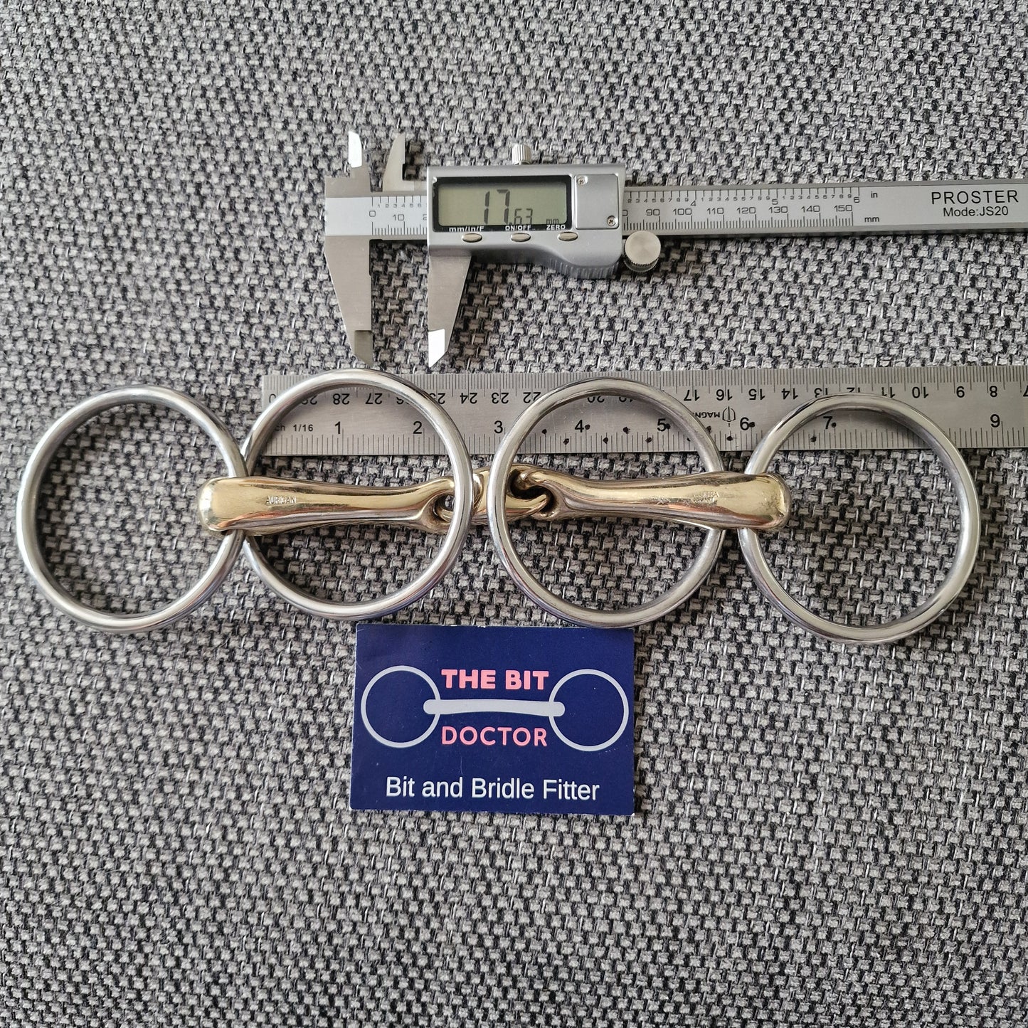 5.75" Sprenger KK ultra lozenge wilson snaffle bit B466