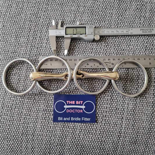 5.75" Sprenger KK ultra lozenge wilson snaffle bit B466