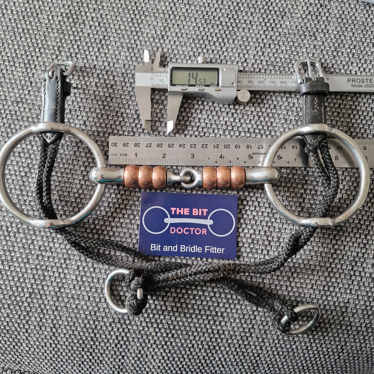 5.25" copper roller jointed balding gag Bit B1466