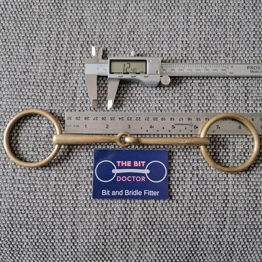 6" sprenger bradoon jointed snaffle bit B1013
