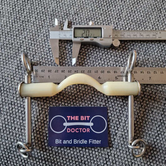 5.5" nathe hard ported weymouth double Bit B908