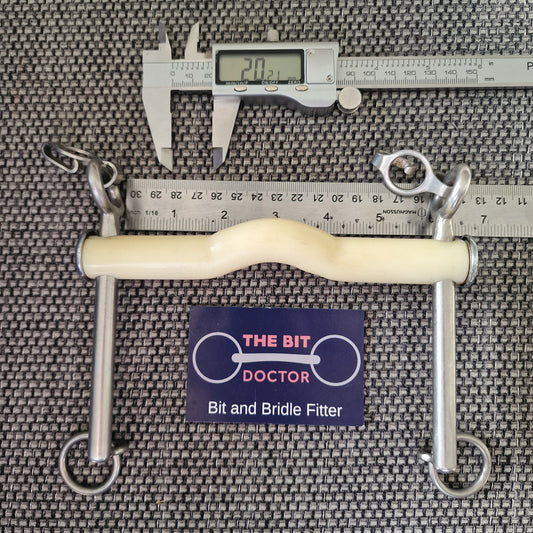 5.75" New Nathe ported weymouth double Bit B1406