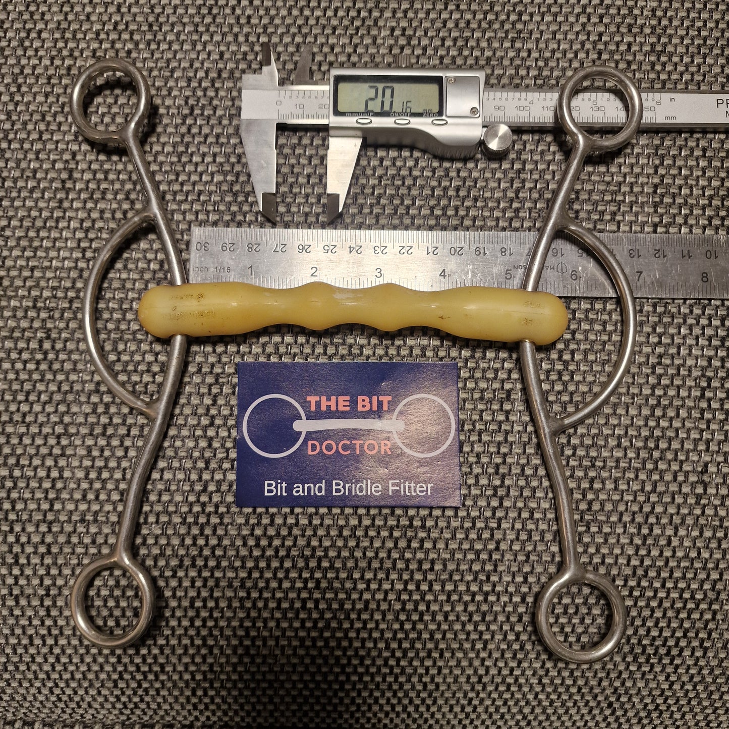 5" happy mouth american gag mullen bit B273