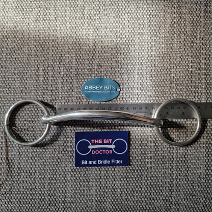 5.75" new abbey custom informed designs symmetry mullen loose ring snaffle bit B270