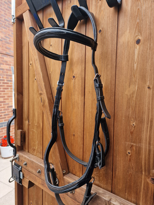 Black standard Horse SH micklem Bridle A56