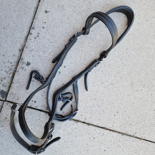 SH Small Horse black micklem bridle A21