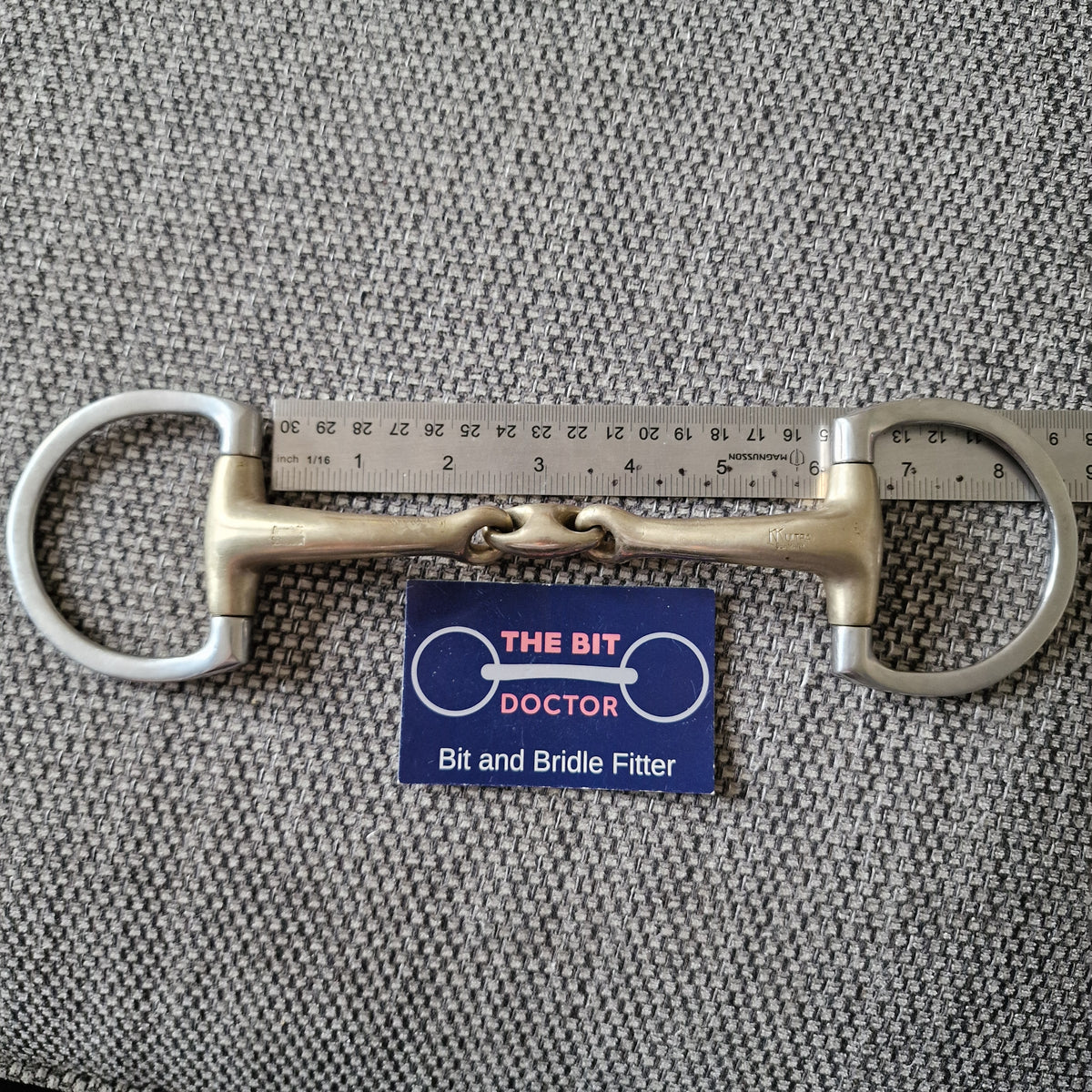 6" sprenger RS Dynamic lozenge eggbutt snaffle bit B84