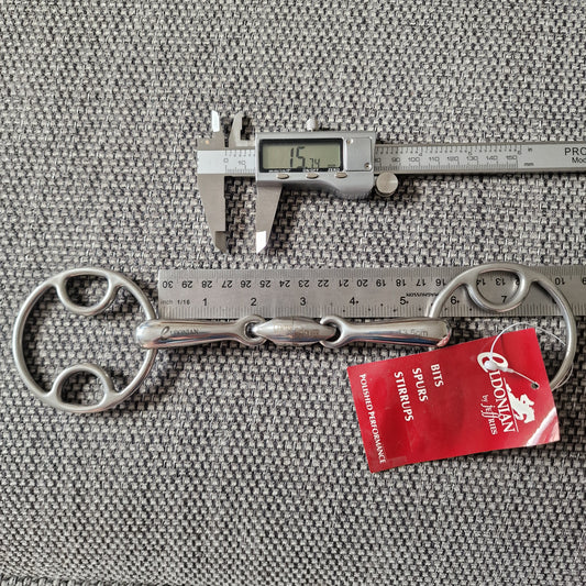 5.25" new Jeffries Eldonian Centre revolver lozenge bevel Bit B1690